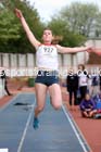 Senior womens long jump, North Eastern Track and Field Champs, Gateshead Stadium. Photo: David T. Hewitson/Sports for All Pics